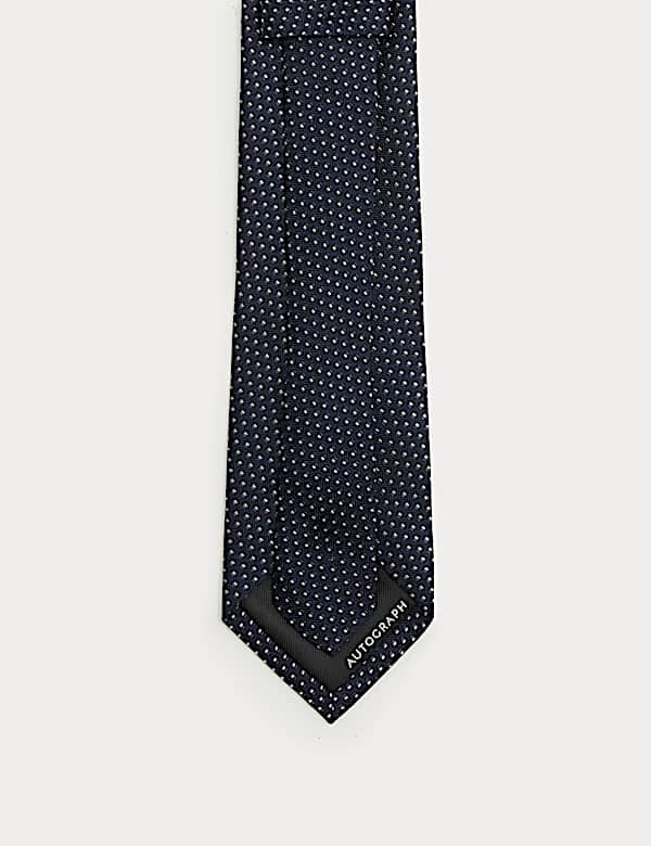 Geometric Pure Silk Tie - LU