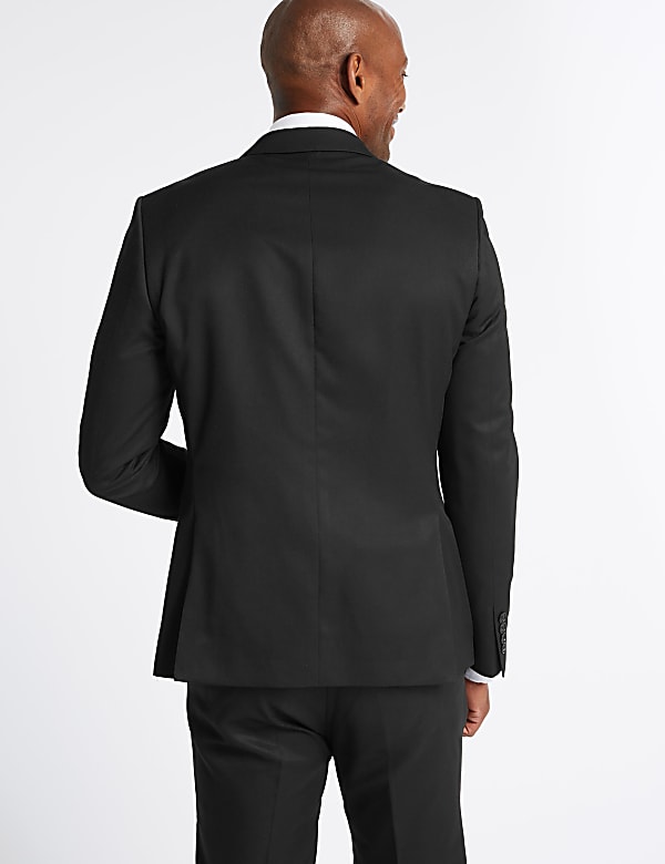 Black Modern Slim Fit Jacket