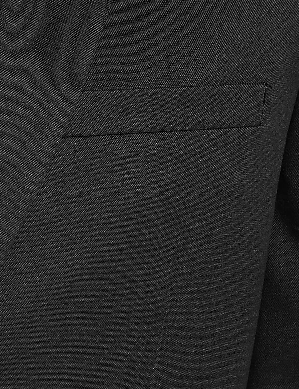 Black Modern Slim Fit Jacket