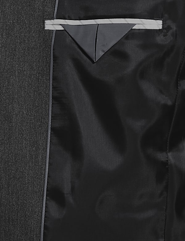 Grey Regular Fit Jacket