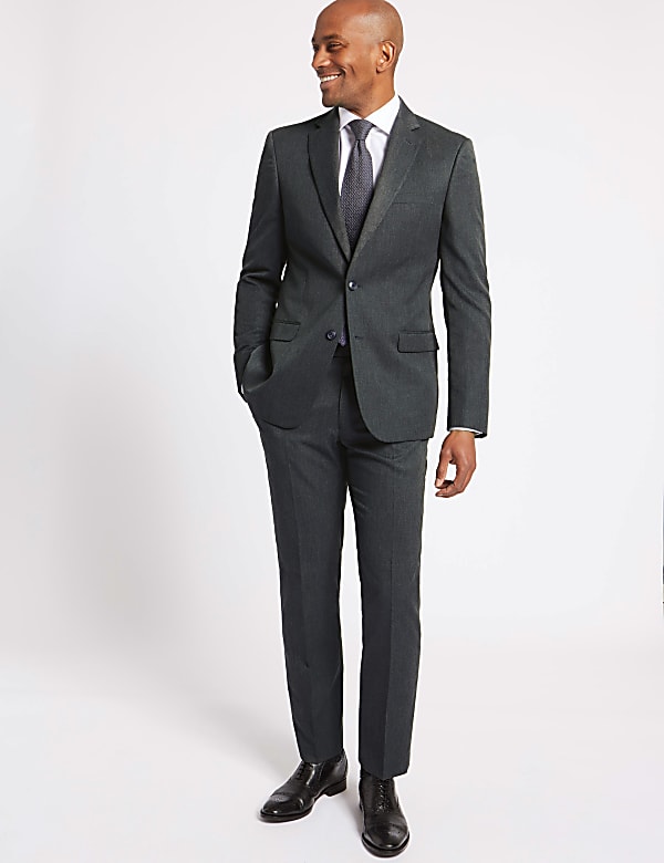 Slim Fit Suit Trousers