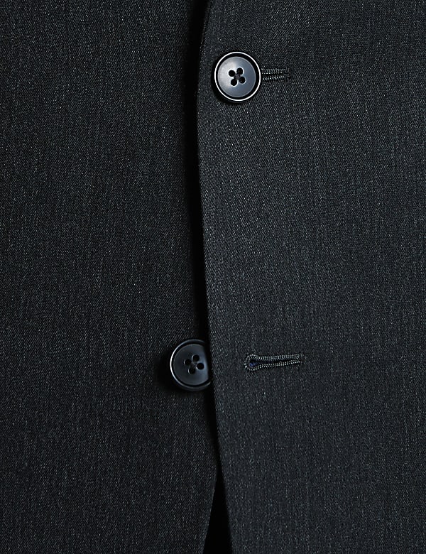Charcoal Regular Fit Suit Jacket