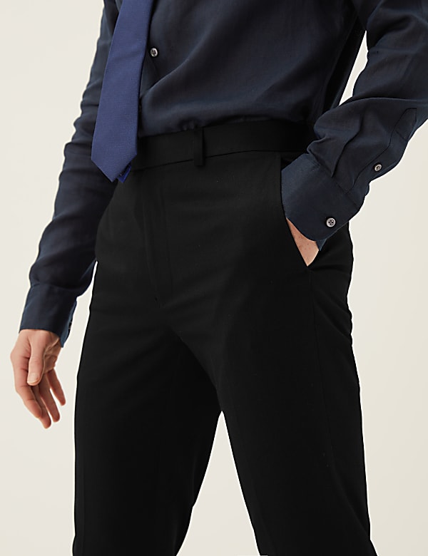 Slim Fit Suit Trousers