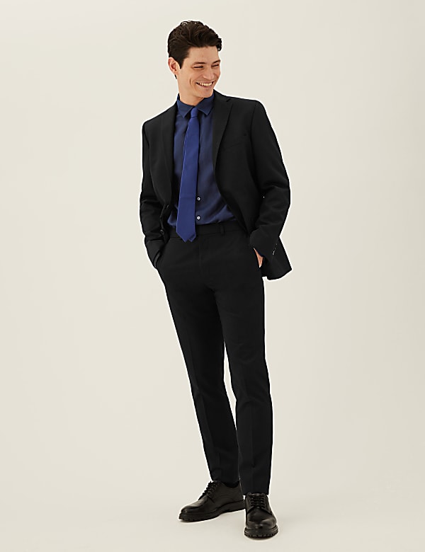 Slim Fit Suit Trousers