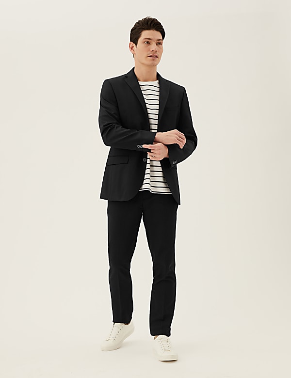 Slim Fit Suit Trousers