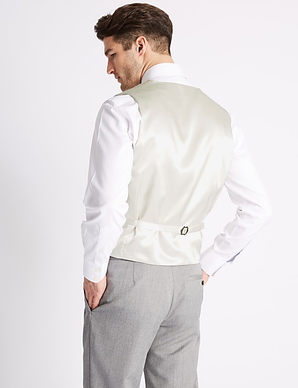Regular Fit Jacquard Waistcoat