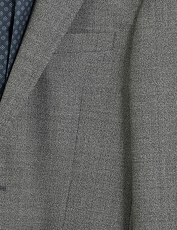 Regular Wool Blend Suit Jacket