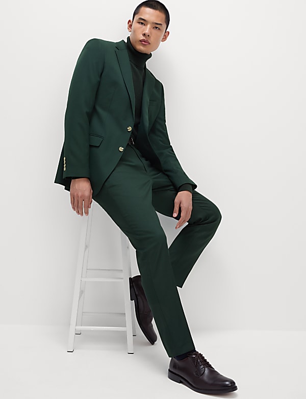 Slim Fit Stretch Suit Jacket