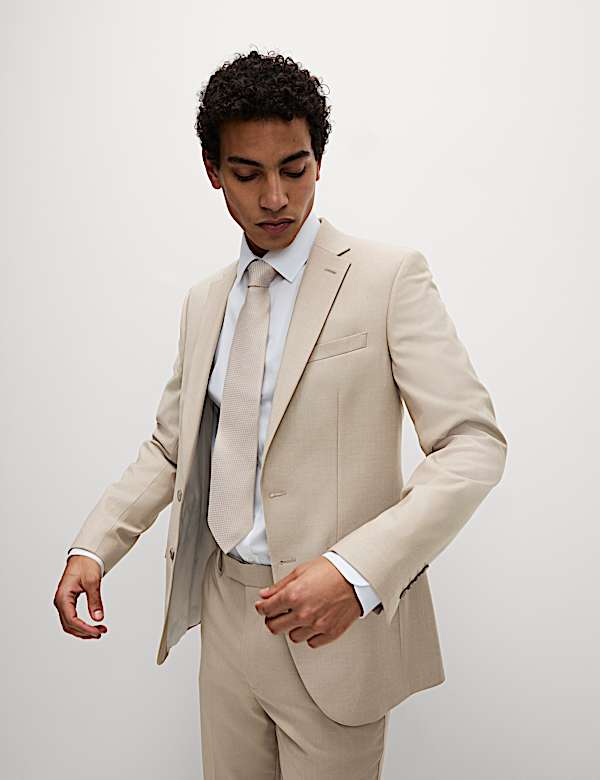 Slim Fit Stretch Suit Jacket - GR