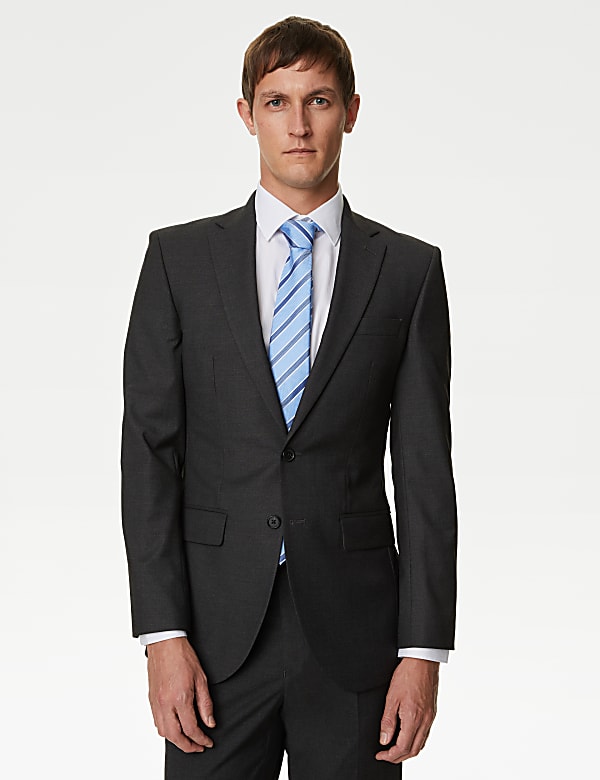Slim Fit Stretch Suit Jacket - CY