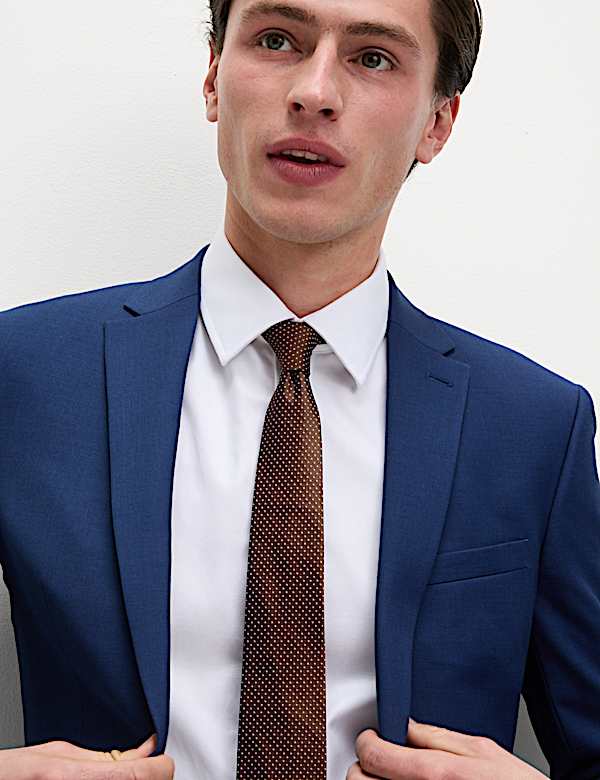 Skinny Fit Stretch Ultimate Suit Jacket - ID