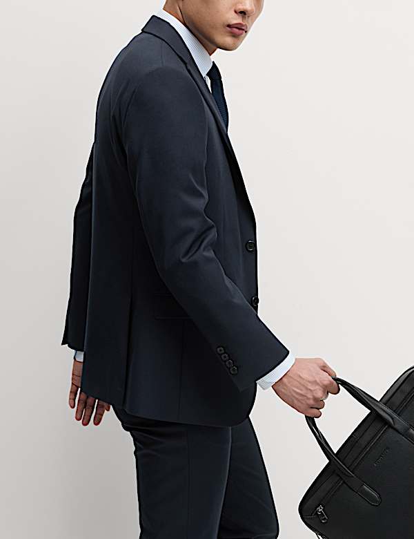 Tailored Fit Stretch Suit Jacket - AU