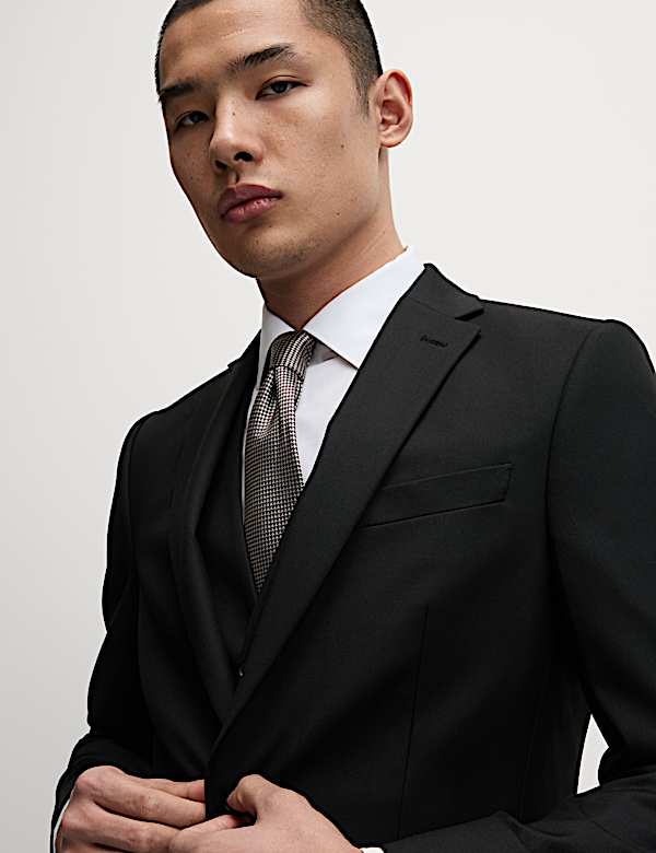 Tailored Fit Stretch Suit Jacket - VN
