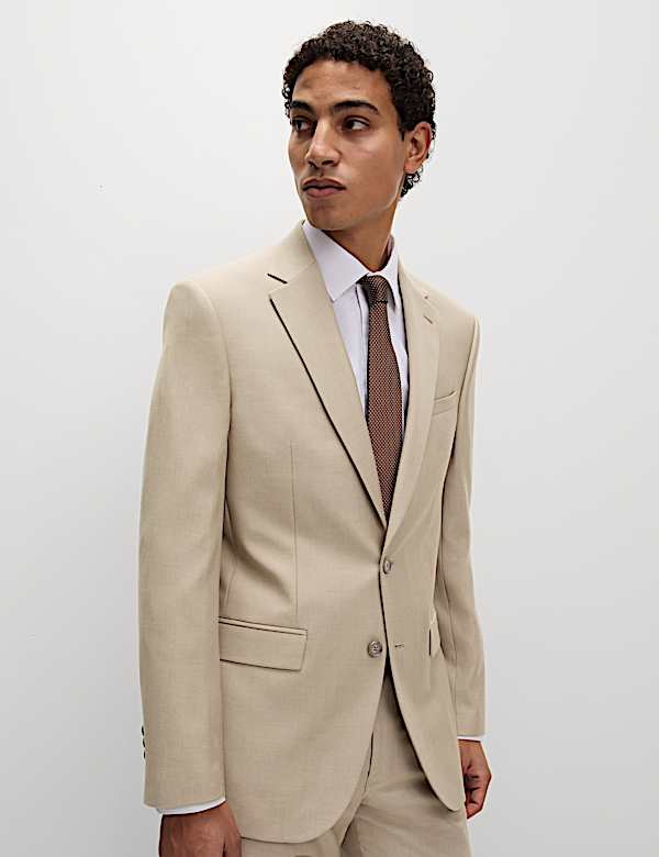 Regular Fit Stretch Suit Jacket