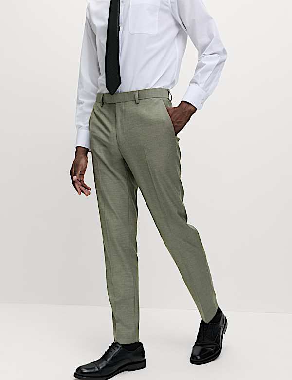 Slim Fit Stretch Suit Trousers