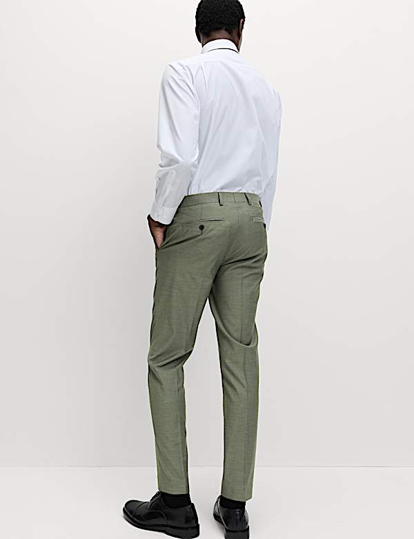 Slim Fit Stretch Suit Trousers