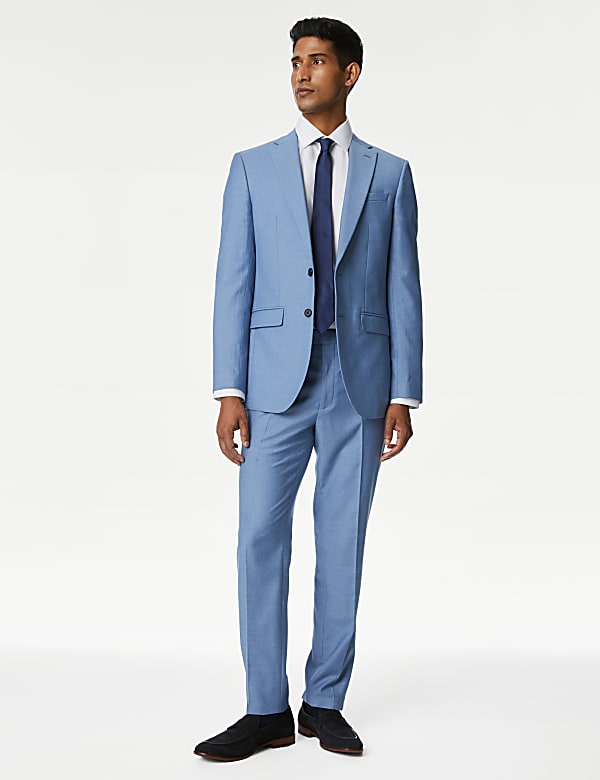 Slim Fit Stretch Suit Trousers