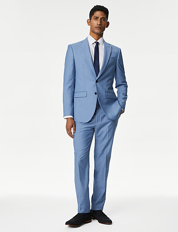 Slim Fit Stretch Suit Trousers