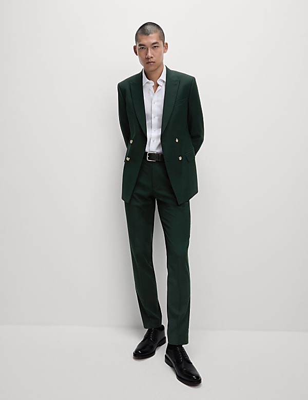 Slim Fit Stretch Suit Trousers