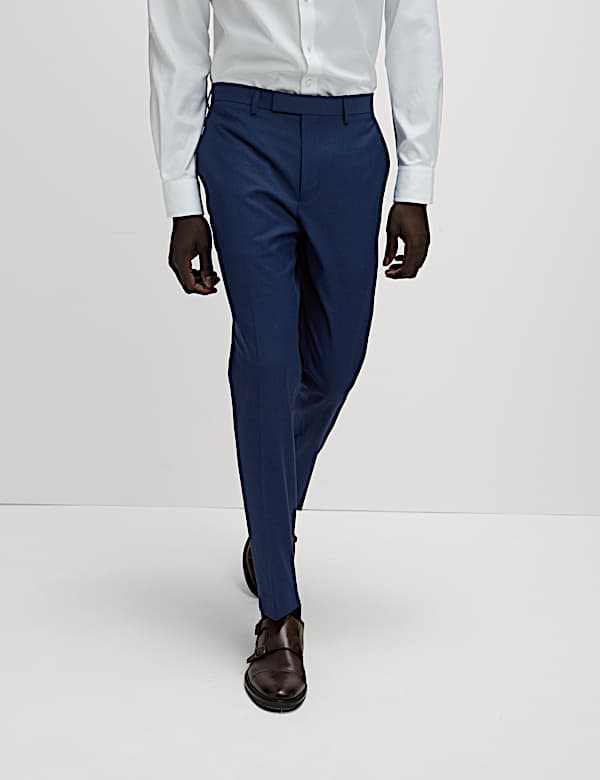 Slim Fit Stretch Suit Trousers