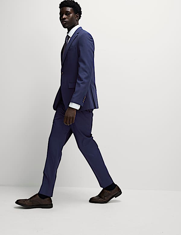 Slim Fit Stretch Suit Trousers