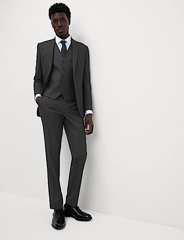 Slim Fit Stretch Suit Trousers