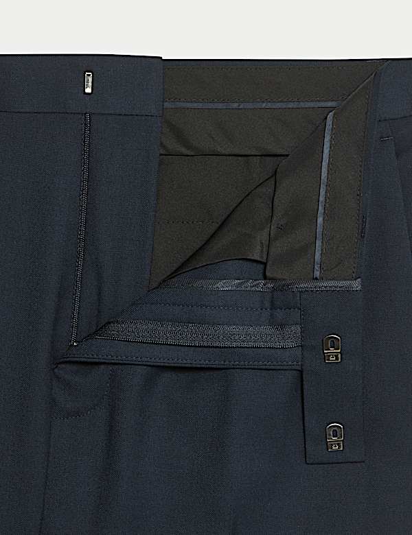 Pantalon de costume extensible coupe ajustée - BE