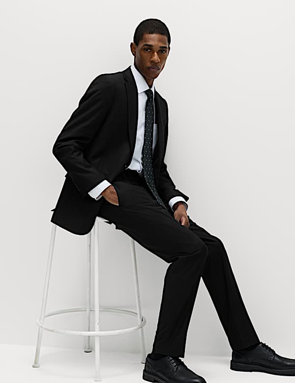 Tailored Fit Stretch Ultimate Suit Trousers - AL