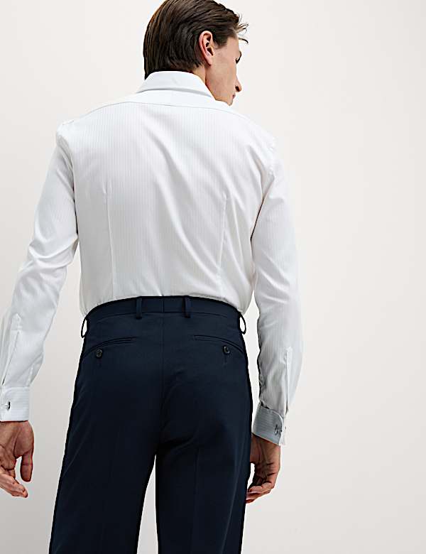 Regular Fit Stretch Suit Trousers - DK