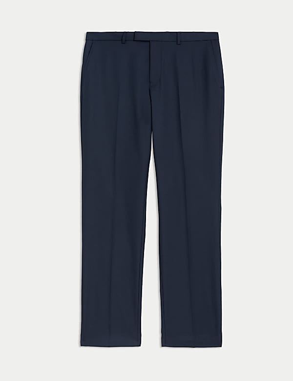 Regular Fit Stretch Suit Trousers - DK