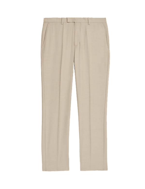 Regular Fit Stretch Suit Trousers
