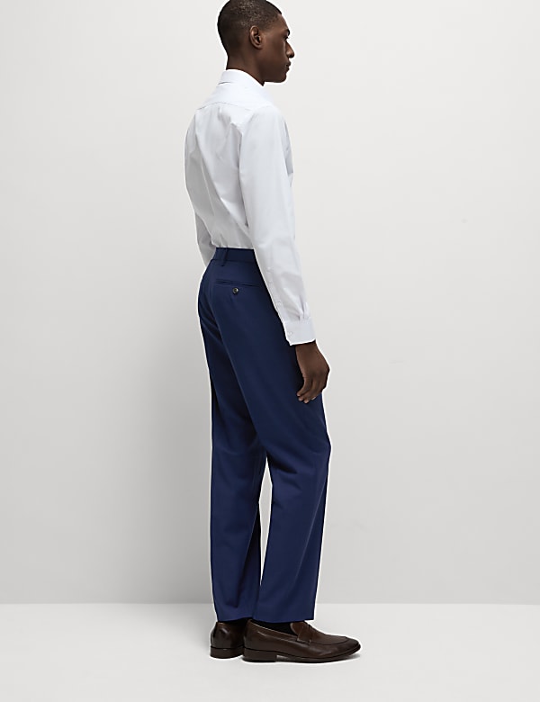 Regular Fit Stretch Suit Trousers