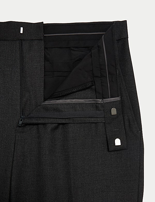 Regular Fit Stretch Suit Trousers