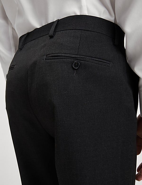 Regular Fit Stretch Suit Trousers