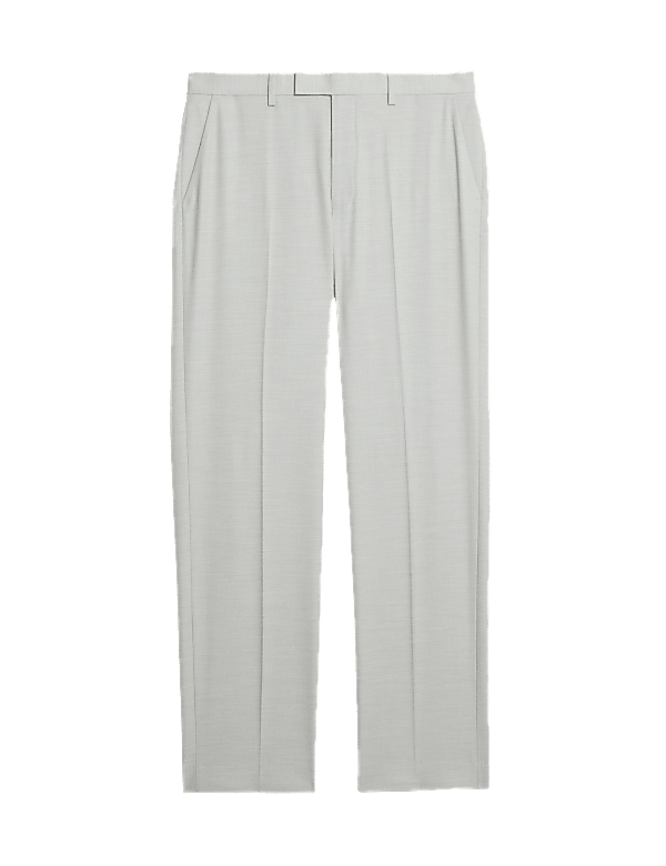Regular Fit Stretch Suit Trousers
