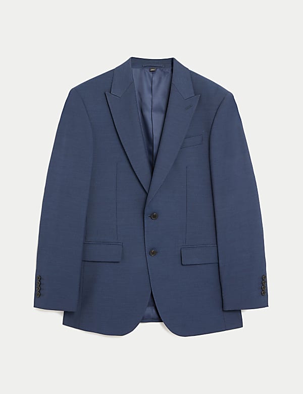 Regular Fit Sharkskin Suit Jacket - KG