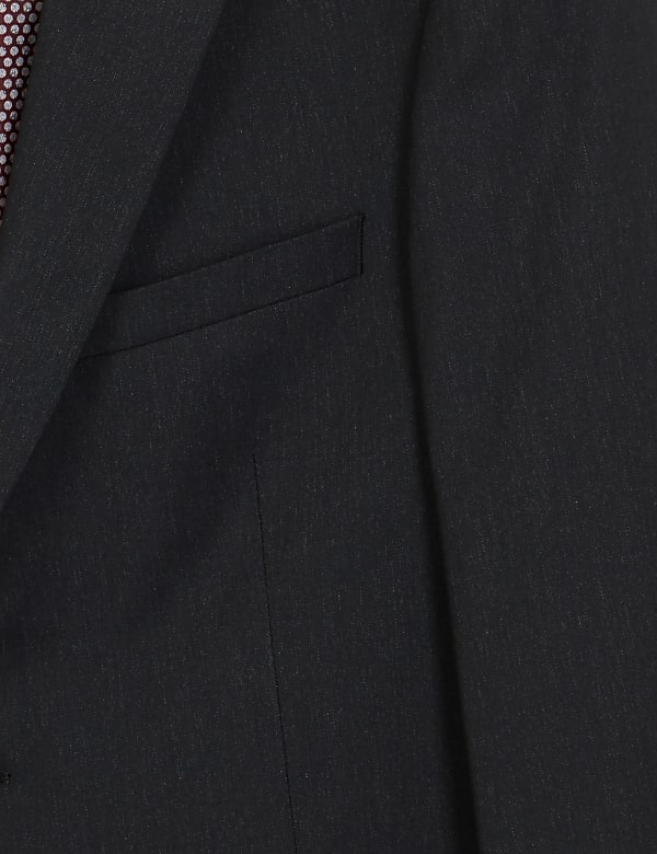 Tailored Fit Suit Jacket with Stretch