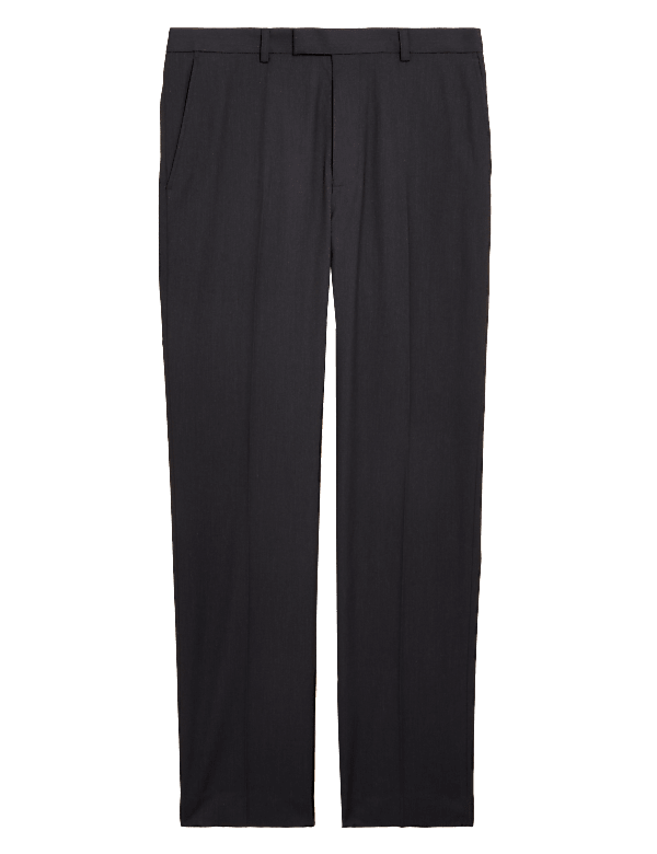 Tailored Fit Suit Trousers with Stretch