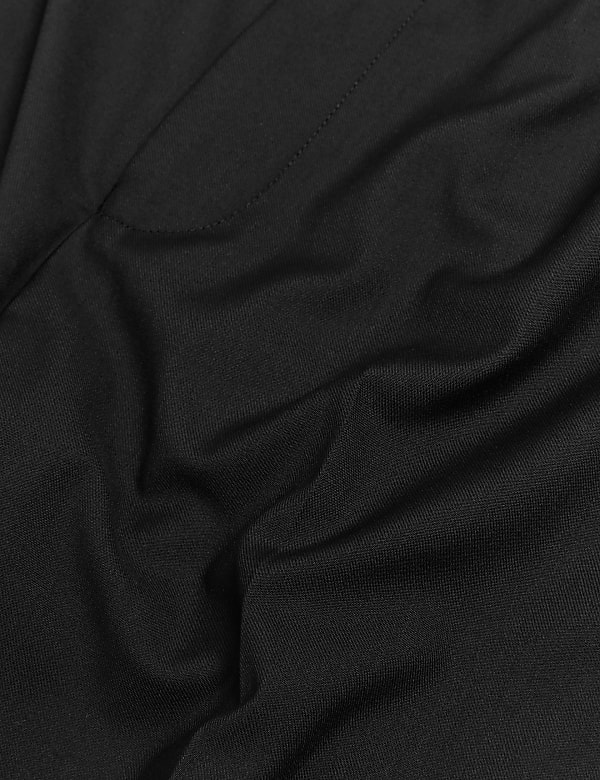 Black Slim Fit Suit Trousers with Stretch