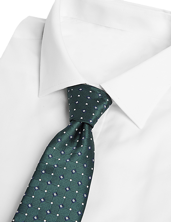 Slim Geometric Tie