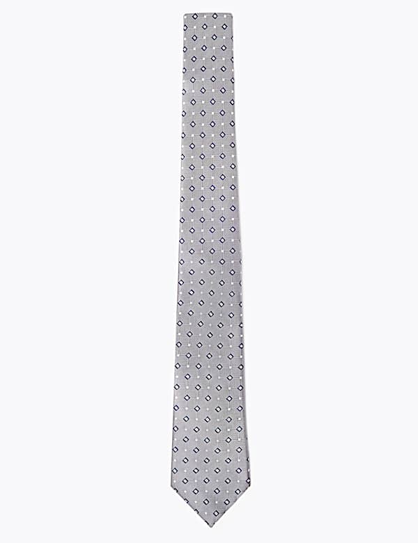 Slim Geometric Tie
