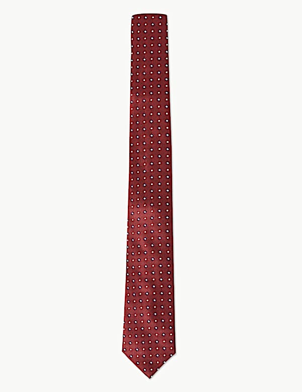 Slim Geometric Tie