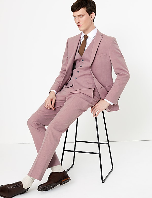 Pastel Slim Fit Waistcoat
