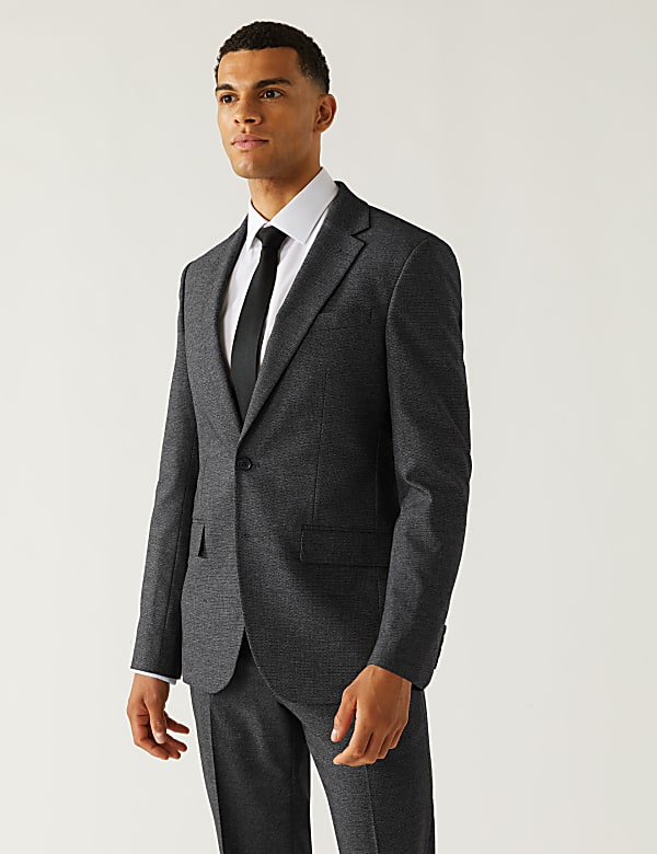 Regular Fit Stretch Suit Jacket