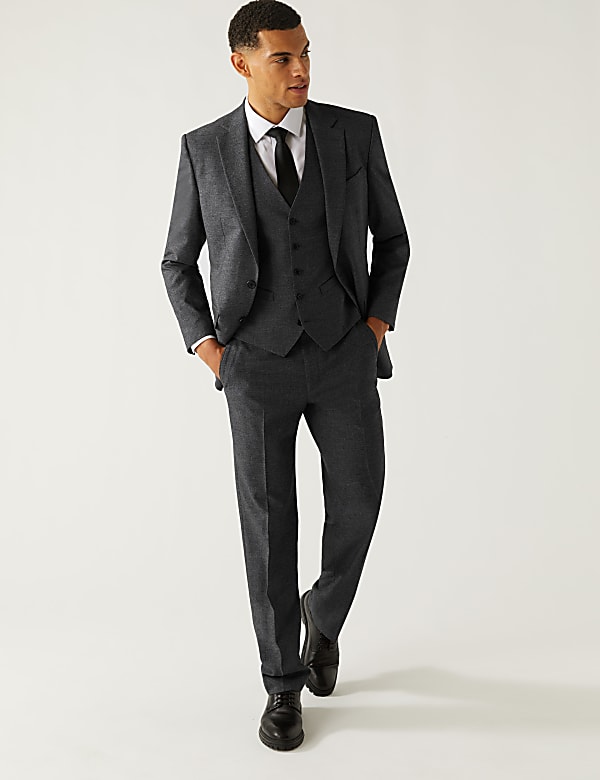 Regular Fit Stretch Suit Jacket