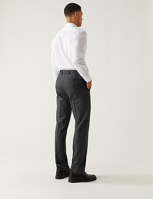 Regular Fit Stretch Suit Trousers