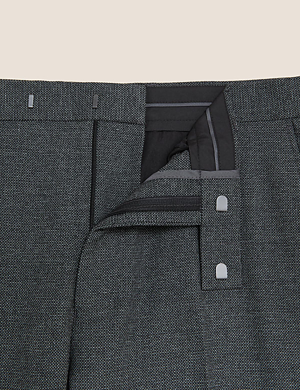 Regular Fit Stretch Suit Trousers