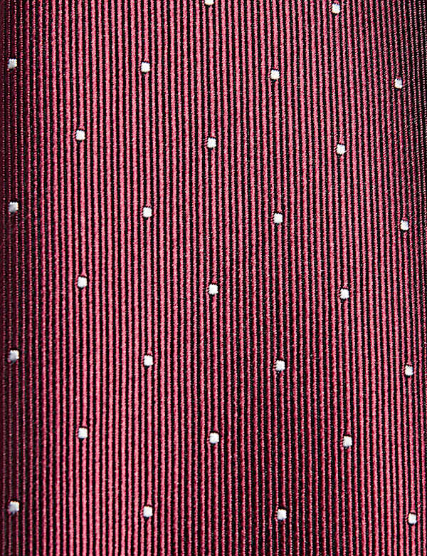 Skinny Twill Polka Dot Tie