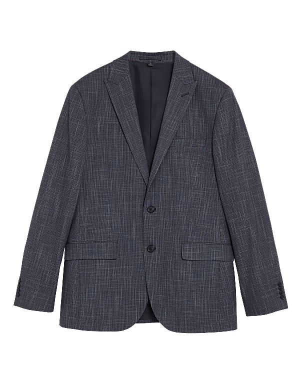 Slim Fit Textured Suit Jacket