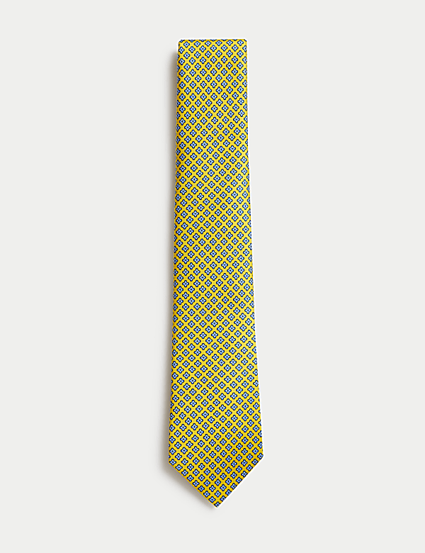 Pure Silk Foulard Tie - AL